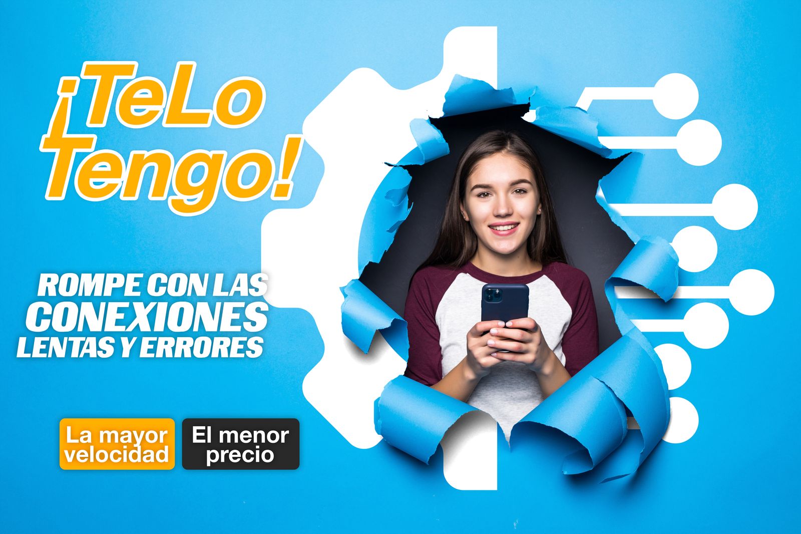 Rompe con las conexiones lentas